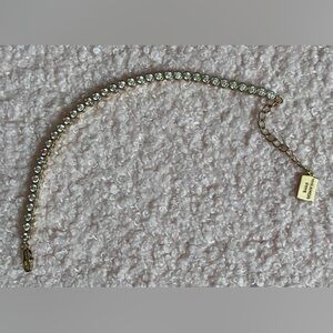 Miranda Frye Gold Meggan CZ Tennis Bracelet - 6.5” - 8” Long